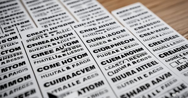 Créez des étiquettes personnalisées autocollantes pour tous vos besoins