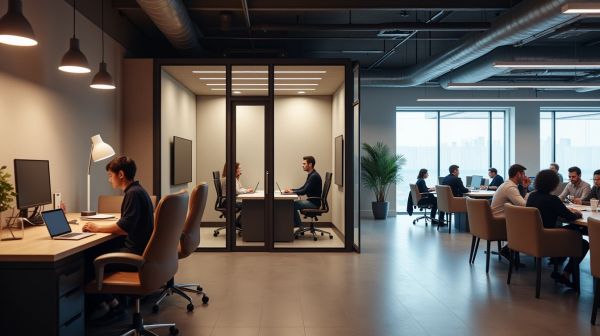 Optimisez votre travail en duo avec une cabine acoustique collaborative